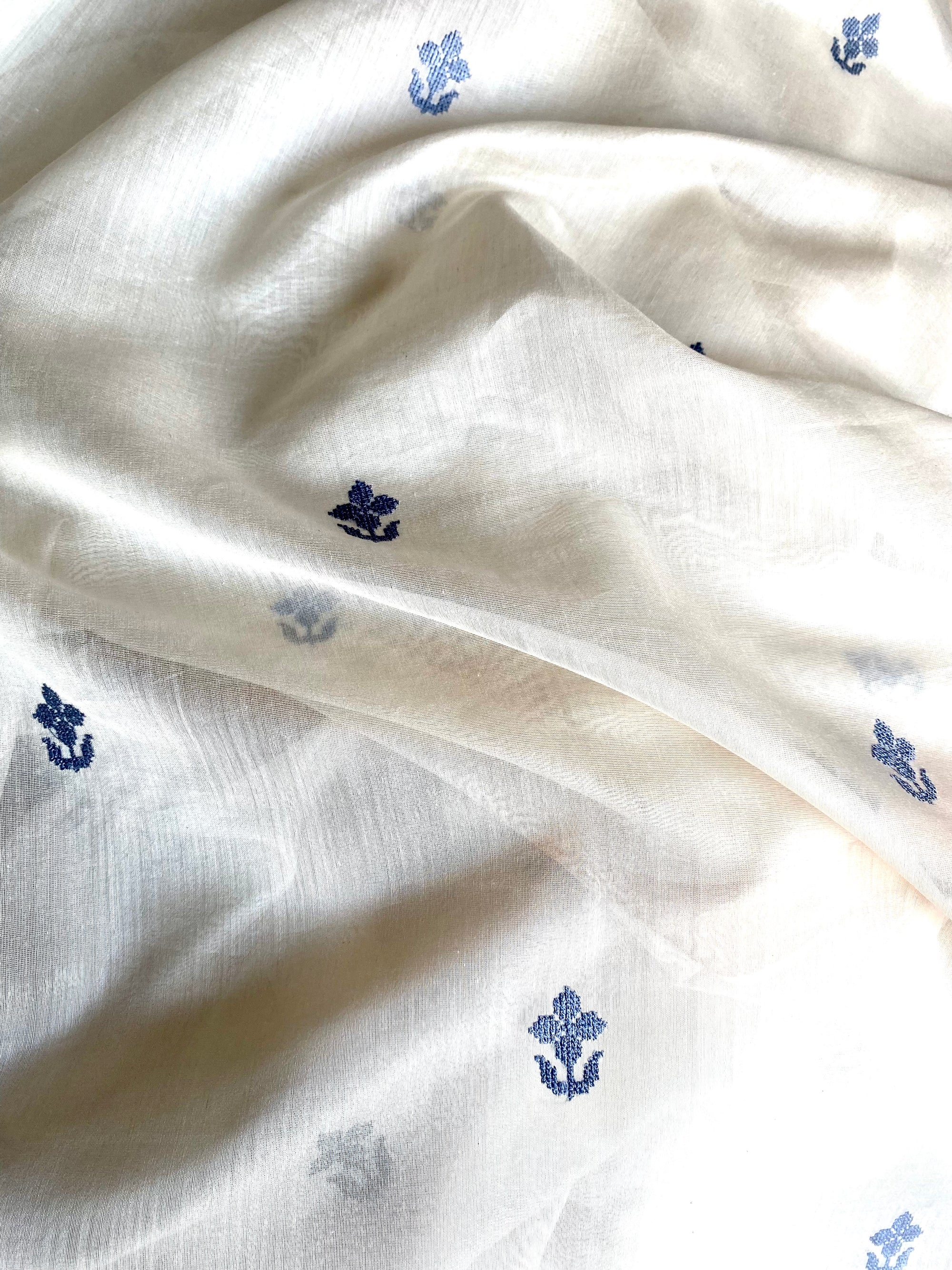Silk cotton embroidery