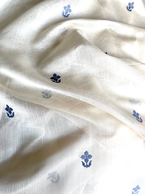 Silk cotton embroidery