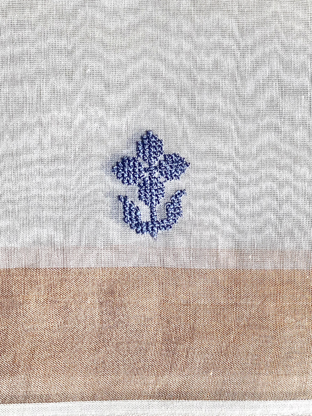 Silk cotton embroidery